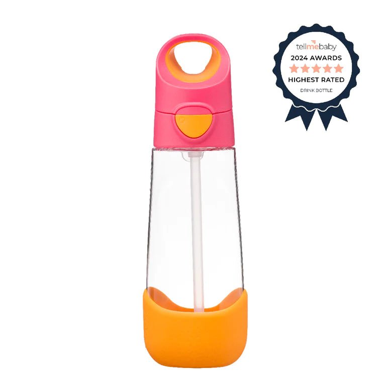 b.box Tritan Drink Bottle 600ml-Aster & Ruby