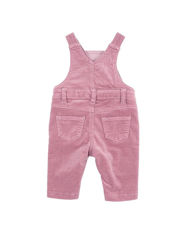 Flossy Embroidered Cord Overalls - Aster & Ruby