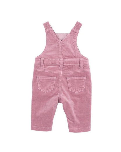Flossy Embroidered Cord Overalls - Aster & Ruby