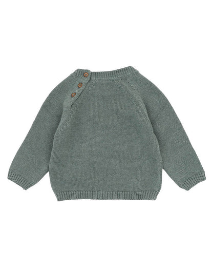 Mateo Bear Jumper - Aster & Ruby