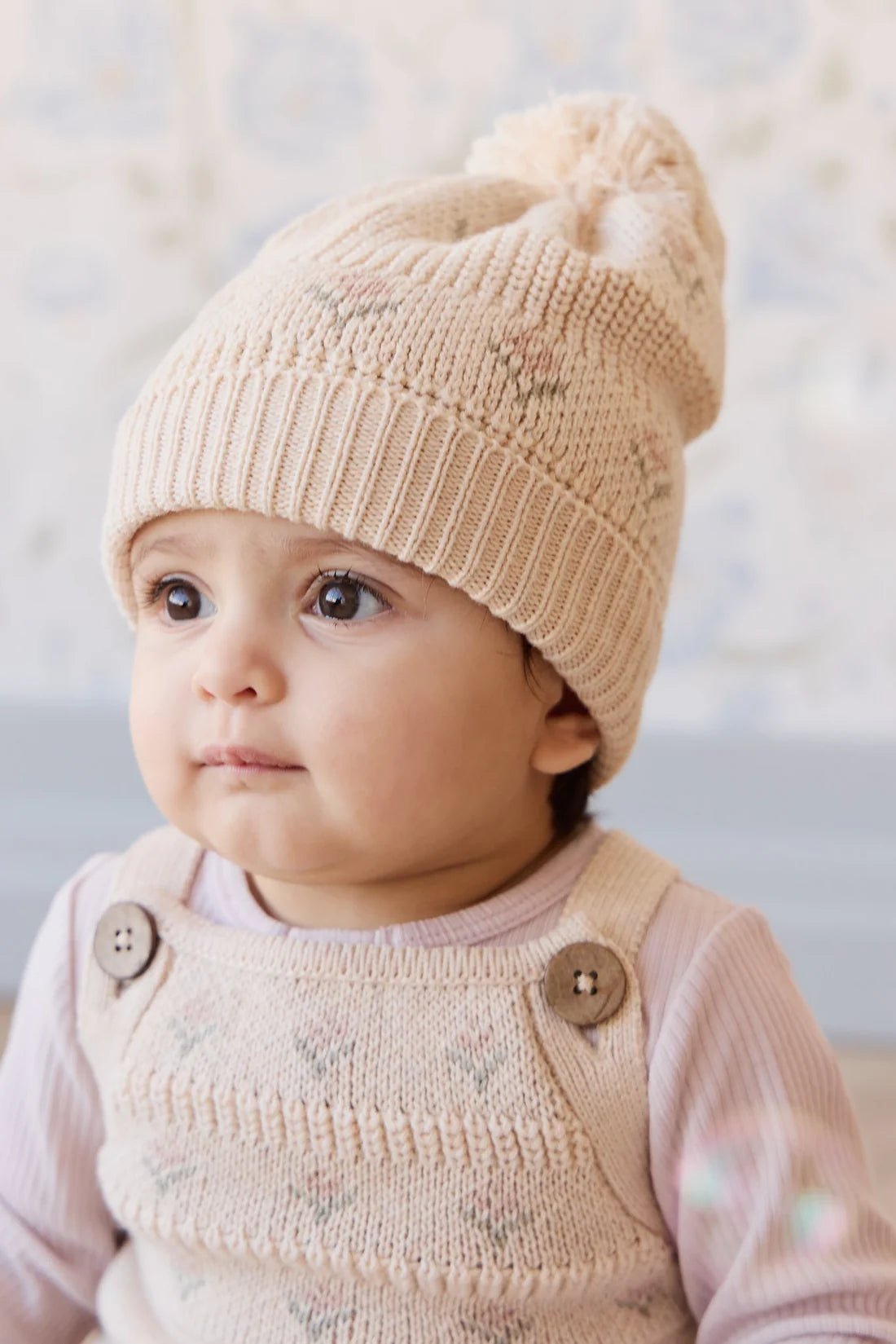 Sienna Hat - Miranda Light Oatmeal Marle - Aster & Ruby
